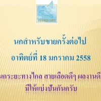 นกสำหรับขายครั้งต่อไป-18-มกราคม-2558